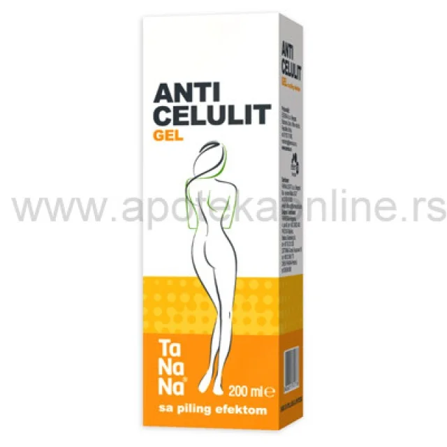 TANANA ANTICELULIT GEL - Online Apoteka TANANA ANTICELULIT GEL
